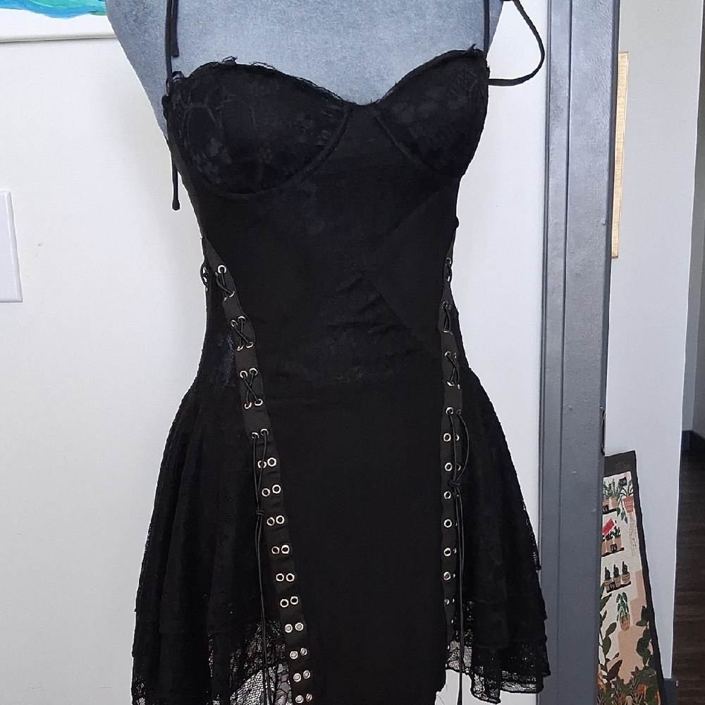Fashion Nova Black Mini Dress